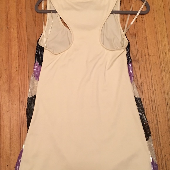 ABS sequin mini Dress Sz M NWT - Picture 6 of 8